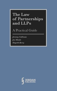 Abbildung von: The Law of Partnerships and LLP's: - Jordan Publishing