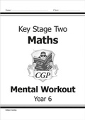 Cover: KS2 Mental Maths Workout - Year 6 - Coordination Group Publications Ltd (CGP)