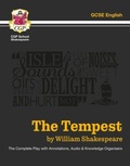 Cover: The Tempest - The Complete Play with Annotations, Audio and Knowledge Organisers - Coordination Group Publications Ltd (CGP)