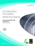 Cover: Smart and sustainable built environments - Emerald Group Publishing Limited