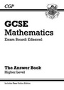 Cover: GCSE Maths Edexcel Answers for Workbook with online edition - Higher (A*-G Resits) - Coordination Group Publications Ltd (CGP)