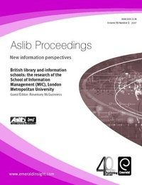 Abbildung von: British library and information schools - Emerald Group Publishing Limited