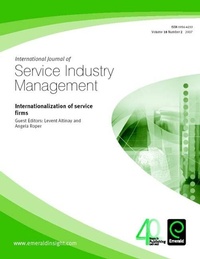 Enlarge image Cover: Internationalization of Service Firms - Emerald Group Publishing Limited