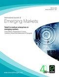 Cover: Small and medium sized enterprises in emerging markets - Emerald Group Publishing Limited