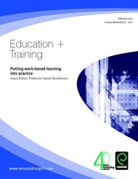 Enlarge image Cover: Putting Work Based Learning into Practice - Emerald Group Publishing Limited