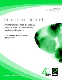 Enlarge image Cover: Food safety behaviour and its implications - Emerald Group Publishing Limited