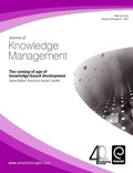 Cover: coming of age of Knowledge-Based Development - Emerald Group Publishing Limited