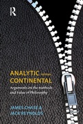 Cover: Analytic Versus Continental - Acumen Publishing Ltd