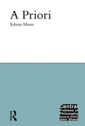 Cover: A Priori - Acumen Publishing Ltd