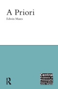 Cover: A Priori - Acumen Publishing Ltd