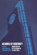 Cover: Meanings of Modernity - Berg Publishers