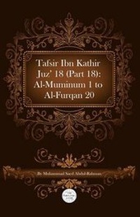 Abbildung von: Tafsir Ibn Kathir Juz' 18 (Part 18) - MSA Publication Ltd