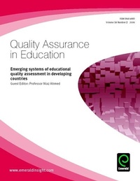 Enlarge image Cover: Emerging Systems of Educational Quality Assessment in Developing Countries - Emerald Group Publishing Ltd
