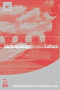 Cover: Anthropology Beyond Culture - Berg Publishers