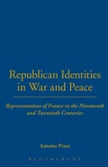 Cover: Republican Identities in War and Peace - Berg Publishers