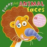 Enlarge image Cover: Funny Felt Animal Faces - Templar Books