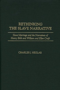 Enlarge image Cover: Rethinking the Slave Narrative - Praeger Publishers Inc