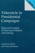 Cover: Videostyle in Presidential Campaigns - Praeger Publishers Inc