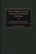 Cover: Inherent Rights, the Written Constitution, and Popular Sovereignty - Praeger Publishers Inc