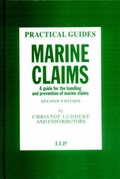 Cover: Marine Claims - LLP Professional Publishing