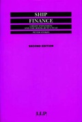 Cover: Ship Finance - LLP Professional Publishing
