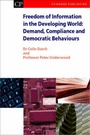 Cover: Freedom of Information in the Developing World - Chandos Publishing (Oxford) Ltd