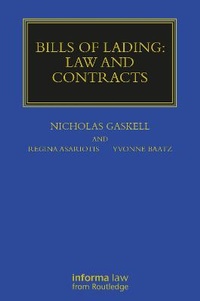 Abbildung von: Bills of Lading - LLP Professional Publishing
