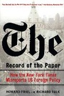 Cover: The Record of the Paper - Verso Books