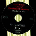Cover: Law of Insurance Contracts: Looseleaf - LLP Professional Publishing