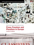 Cover: Press Freedom and Pluralism in Europe - Intellect Books