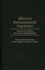 Cover: Effective Environmental Regulation - Praeger Publishers Inc