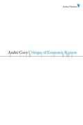Cover: Critique of Economic Reason - Verso Books