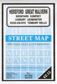Abbildung von: Hereford, Bromyard, Gt.Malvern, Kempsey, Ross-on-Wye, Tenbury, Ledbury, Leominster, Wells - Streetmaster