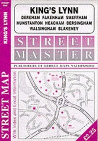Abbildung von: Kings Lynn, East Dereham, Fakenham, Hunstanton, Heacham, Swaffham, Walsingham, Blakeney, Dersingham - Streetmaster