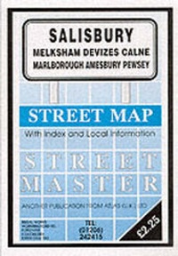 Abbildung von: Salisbury, Calne, Devizes, Marlborough, Melksham, Pewsey, Amesbury - Streetmaster