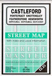 Abbildung von: Castleford, South Kirkby, South Elmsall, Knottingley, Featherstone, Hemsworth, Pontefract, North Elmsall - Streetmaster