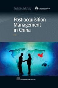 Abbildung von: Post-Acquisition Management in China - Chandos Publishing (Oxford) Ltd