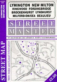 Abbildung von: Lymington, New Milton, Milford-on-Sea, Ringwood, Lyndhurst Fordingbridge, Beaulieu, Brockenhurst - Streetmaster