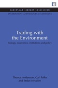 Cover: Trading with the Environment - Earthscan Ltd