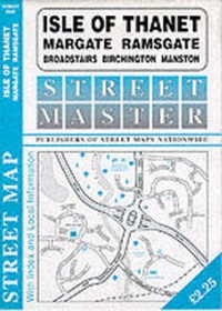 Abbildung von: Isle of Thanet, Margate, Ramsgate, Broadstairs - Streetmaster