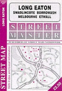 Abbildung von: Long Eaton, Swadlincote, Borrowash, Melbourne, Etwall - Streetmaster
