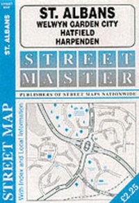 Abbildung von: St.Albans, Hatfield, Harpenden, Welwyn Garden City - Streetmaster