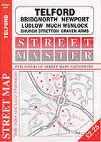 Abbildung von: Telford, Bridgenorth, Newport, Ludlow - Streetmaster