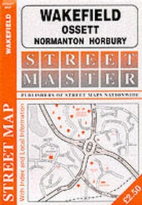Abbildung von: Wakefield, Normanton, Ossett, Horbury - Streetmaster