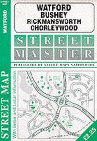 Abbildung von: Watford, Bushey, Rickmansworth, Chorleywood - Streetmaster