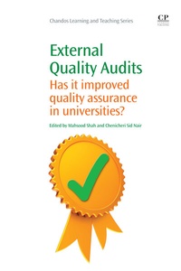 Enlarge image Cover: External Quality Audit - Chandos Publishing (Oxford) Ltd