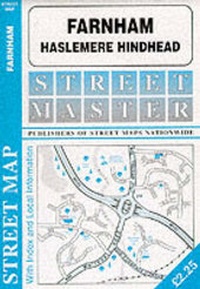 Abbildung von: Farnham, Godalming, Haslemere, Hindhead - Streetmaster