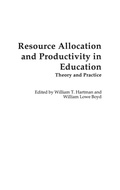 Cover: Resource Allocation and Productivity in Education - Praeger Publishers Inc