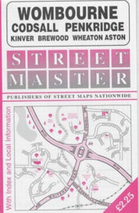 Abbildung von: Wombourne, Codsall, Penkridge, Kinver, Brewood, Wheaton Aston - Streetmaster