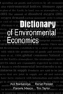 Cover: Dictionary of Environmental Economics - Earthscan Ltd